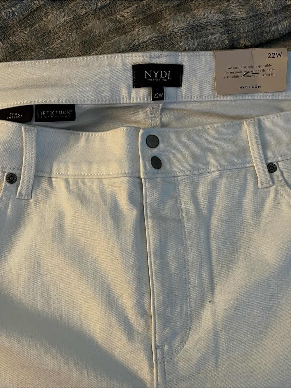 NYDJ White Women’s Jeans - LiftTuck High-Rise Fit NWT
